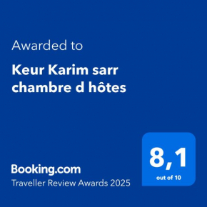 Keur Karim sarr chambre d hôtes